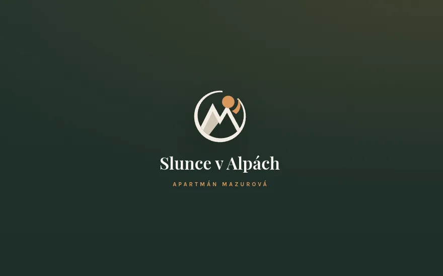 Web s rezervacemi pro apartmán Slunce v Alpách